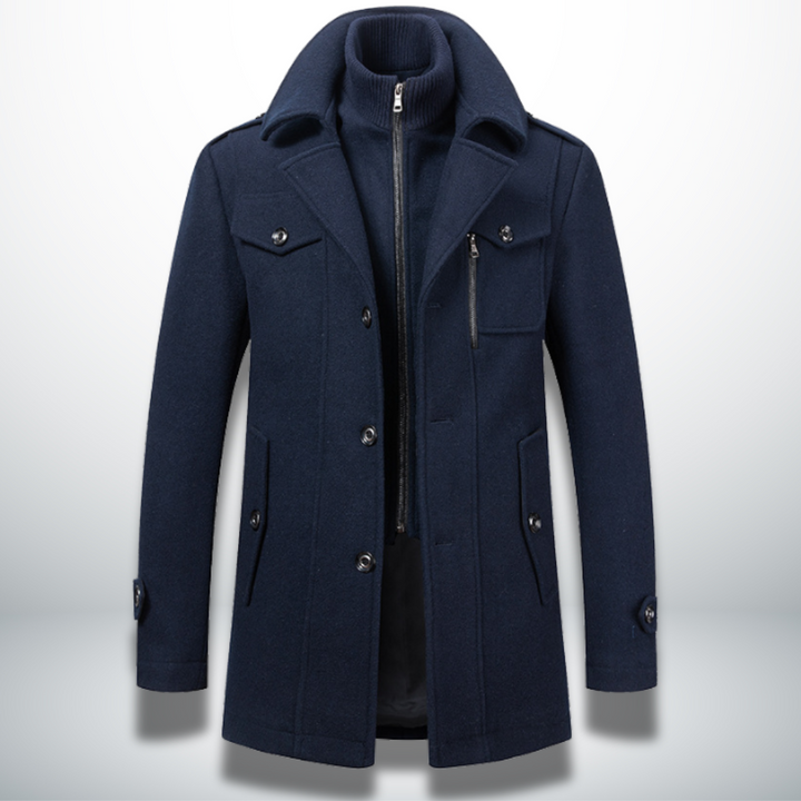 Angelo™ | Stylish and Warm Men's Coat for an Elegant Look