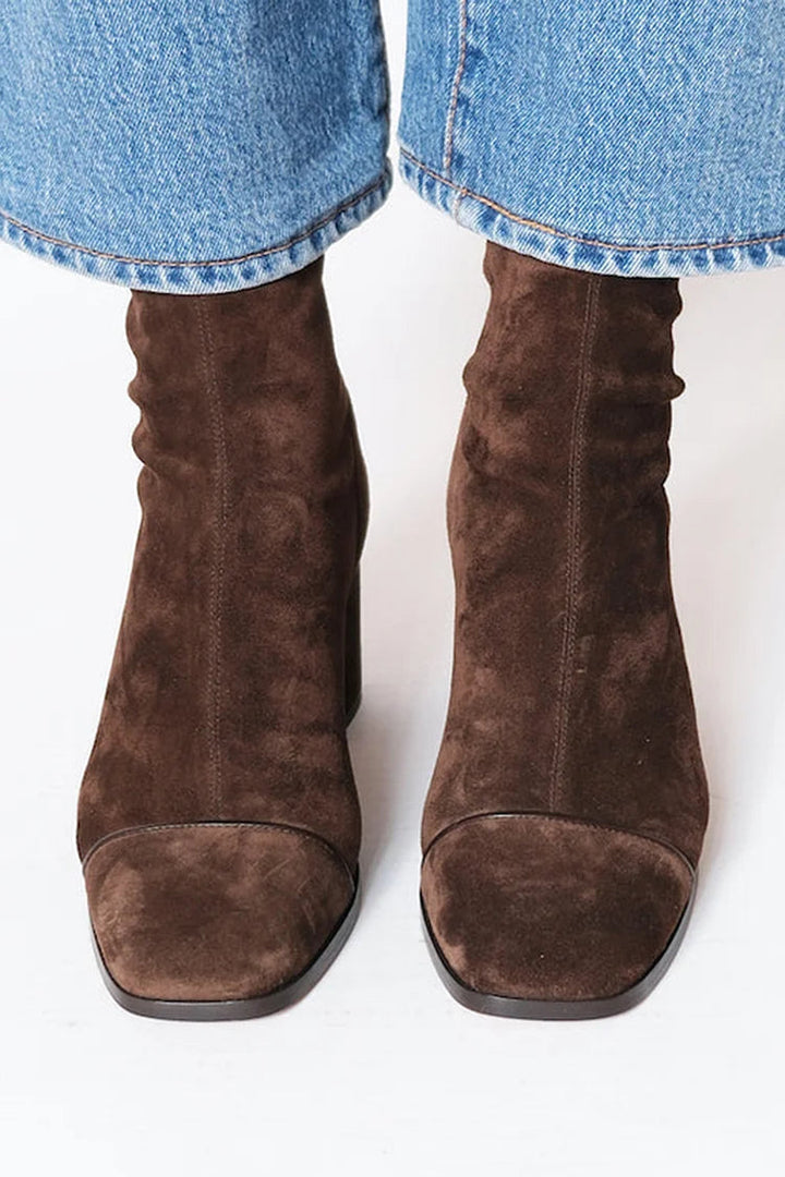 Taylor | Square Toe Heeled Boots