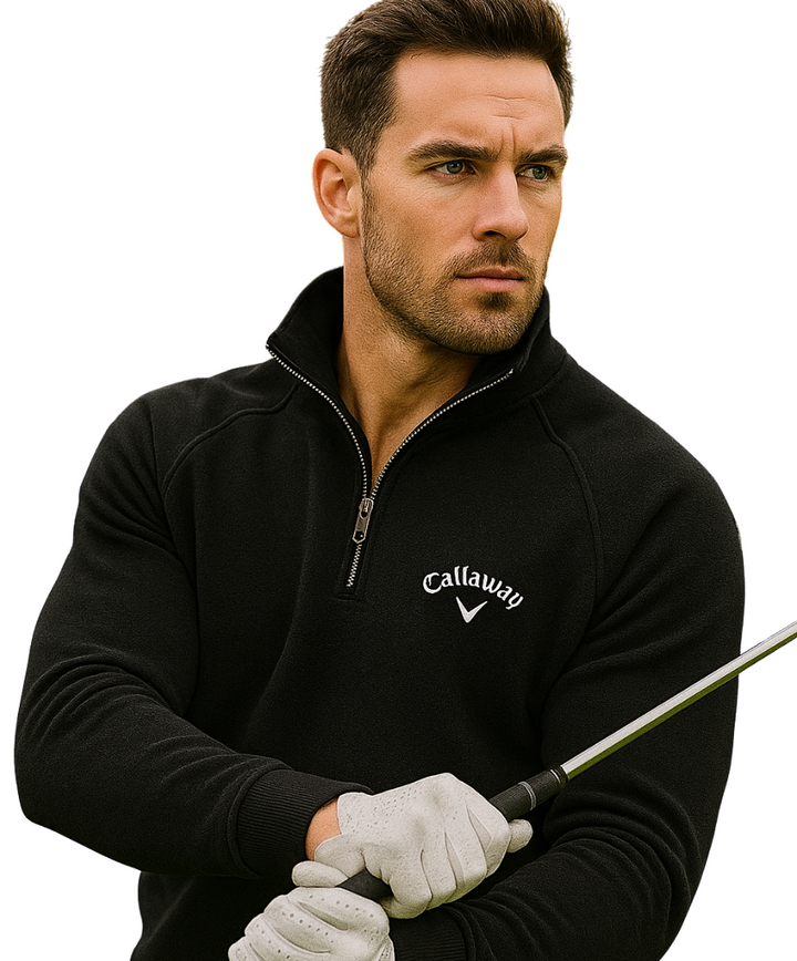 Pull Comfortable Callaway Heritage Half Zip Jumper for a Stylish and Cozy Look