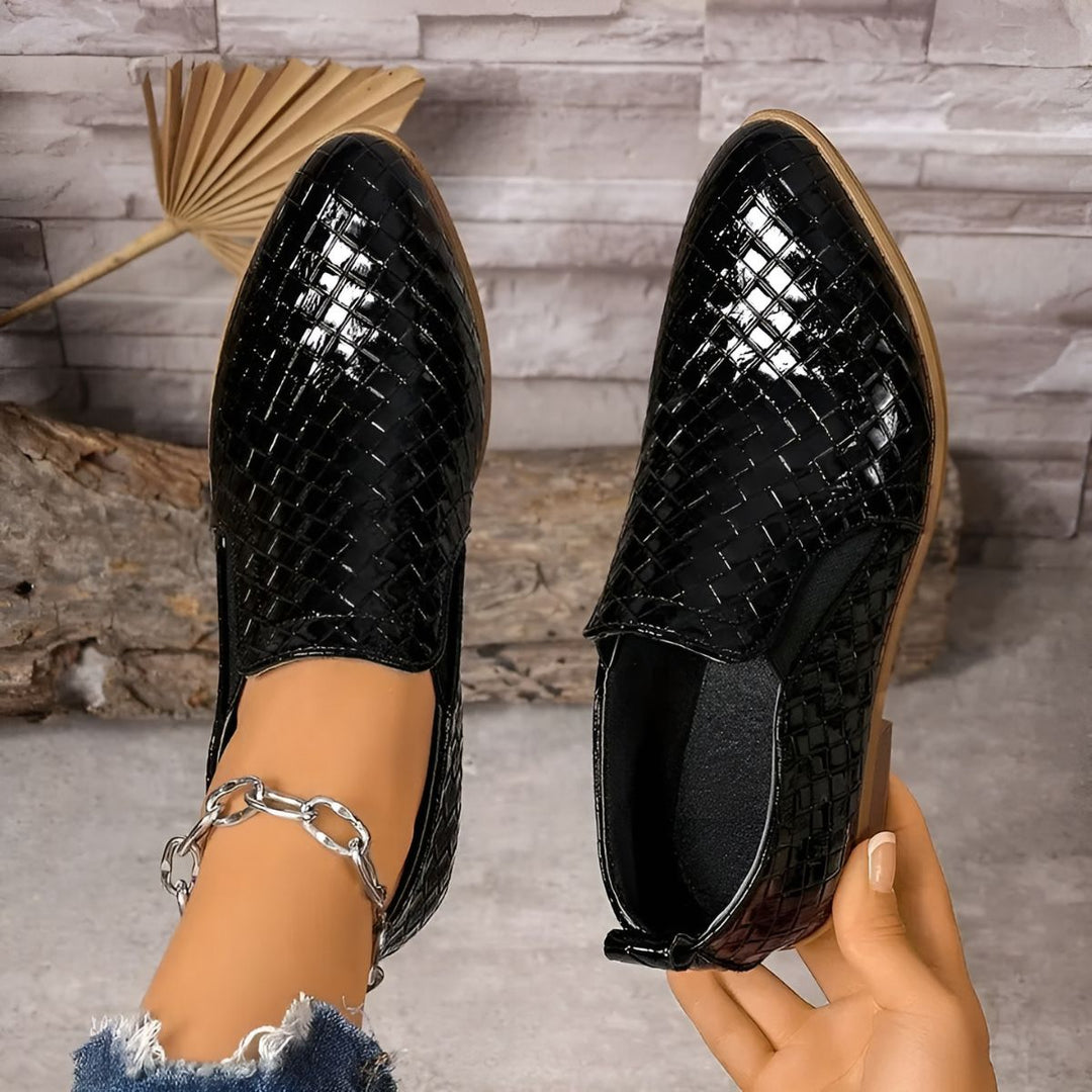 Alexia™ | Comfortable and Elegant Leather Orthopedic Oxford Shoes