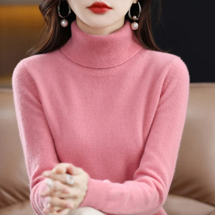 Amara London | Luxury Cashmere Turtleneck Sweater