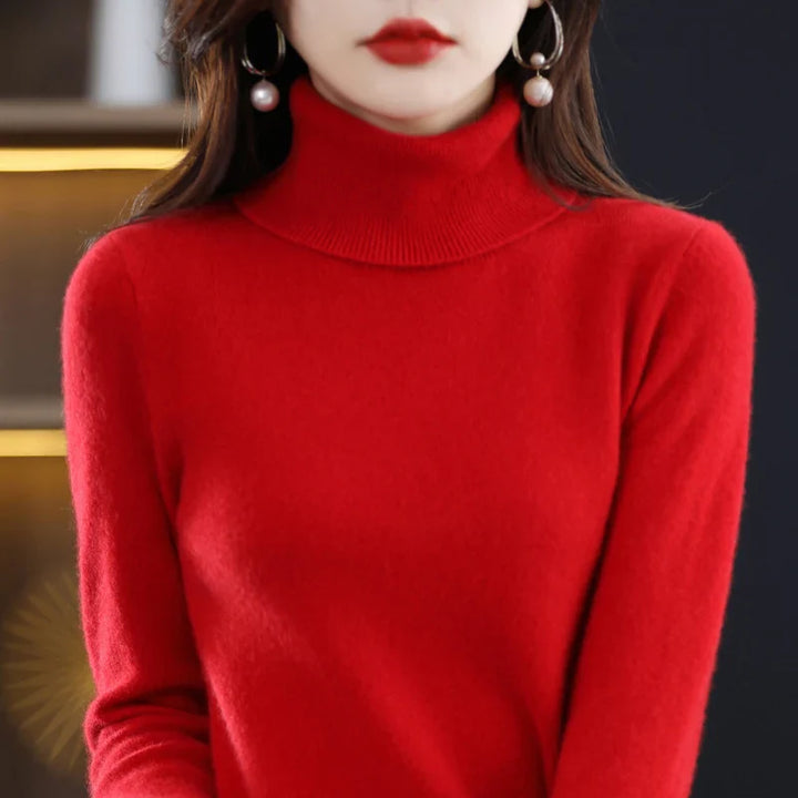 Amara London | Luxury Cashmere Turtleneck Sweater