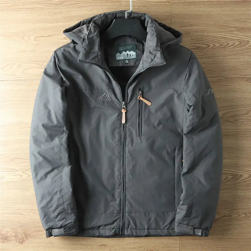 Brodie - Waterproof Hooded Jacket with Front Zip