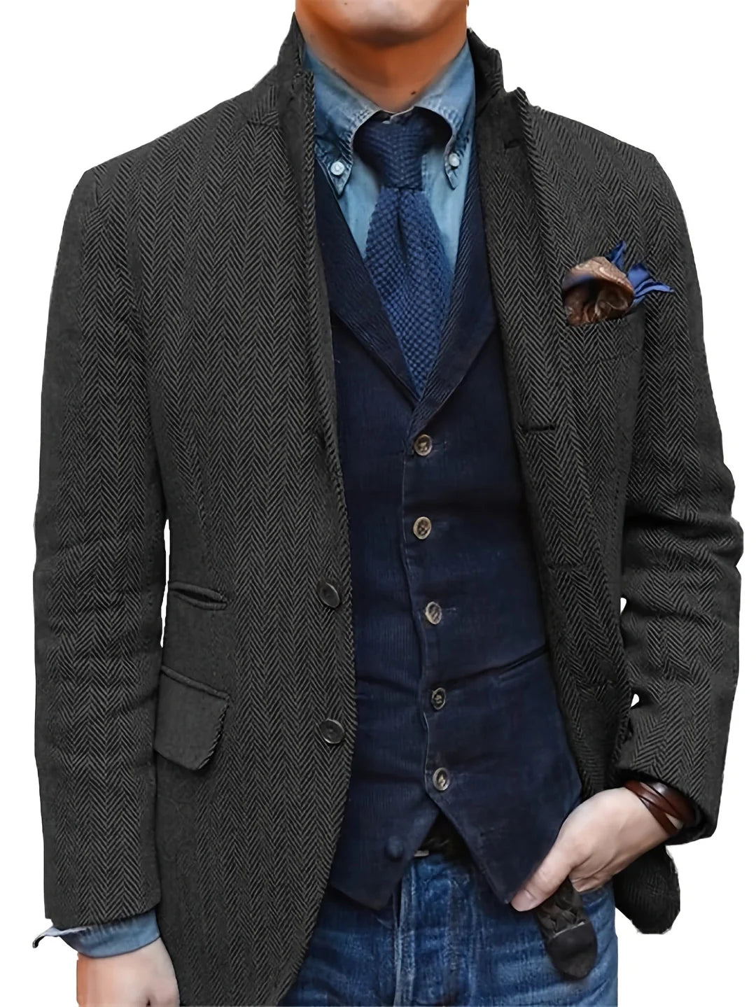Dvian - Sophisticated and Stylish Button-Up Jacket
